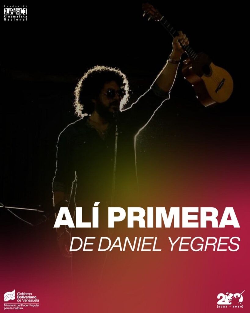 Película de Ali Primera seleccionada por Venezuela a los Premios Oscar 2026